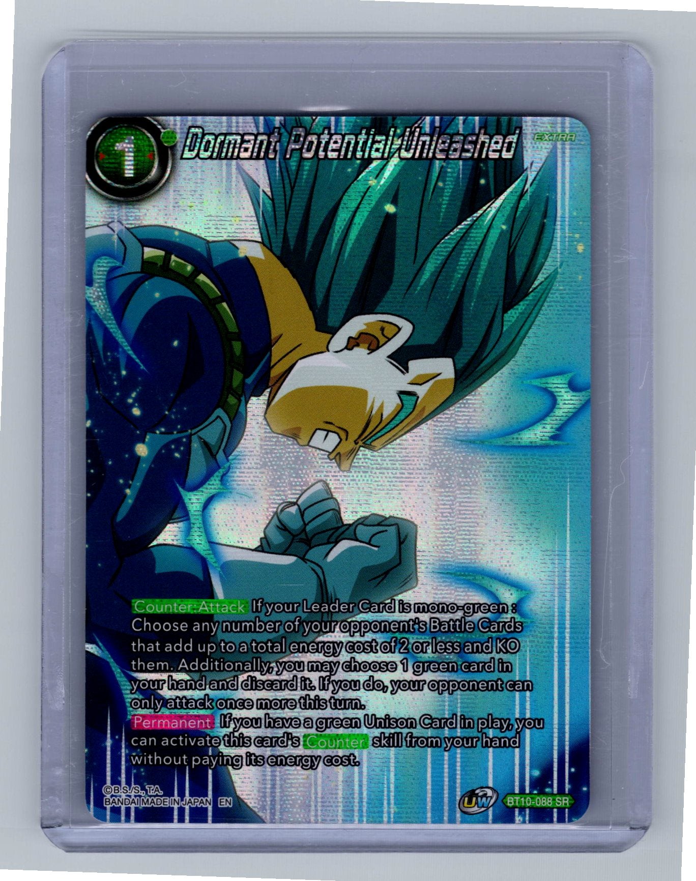 Dormant Potential Unleashed - Theme Selection: History of Vegeta BT10-088