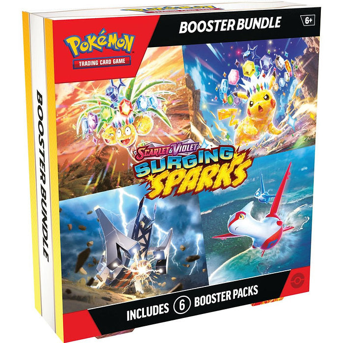 Pokemon TCG Scarlet & Violet - Surging Sparks Booster Bundle (6 Packs)
