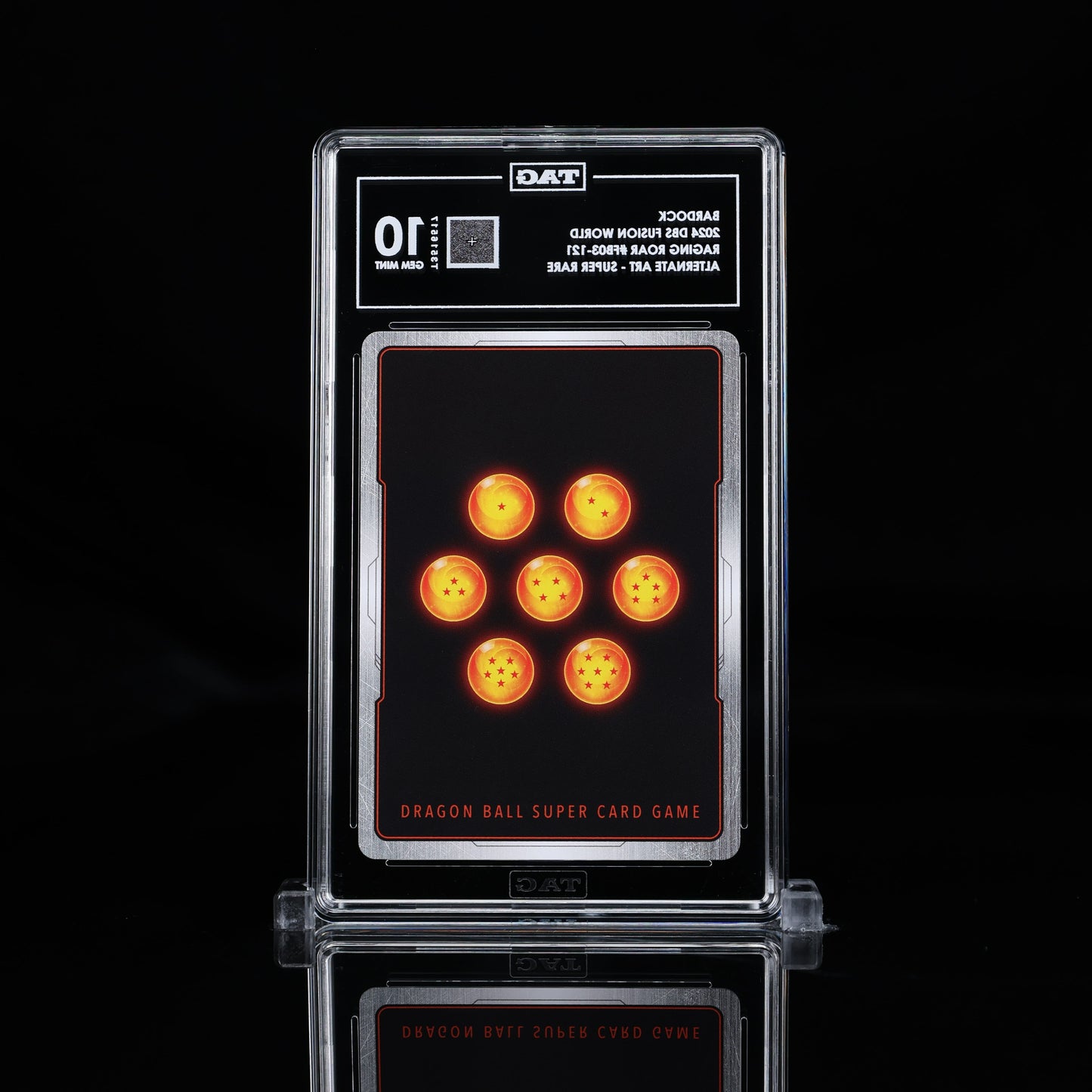 Bardock FB03-121 Alt Art TAG 10 GEM MINT Dragon Ball Super Fusion World