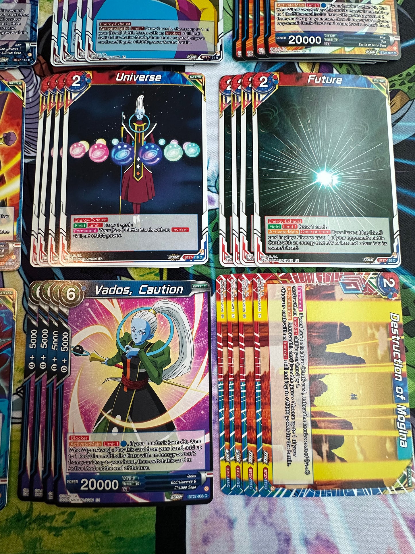 Zen-Oh, One Who Wipes Away Deck Core C/UC/R BT27 History of Z