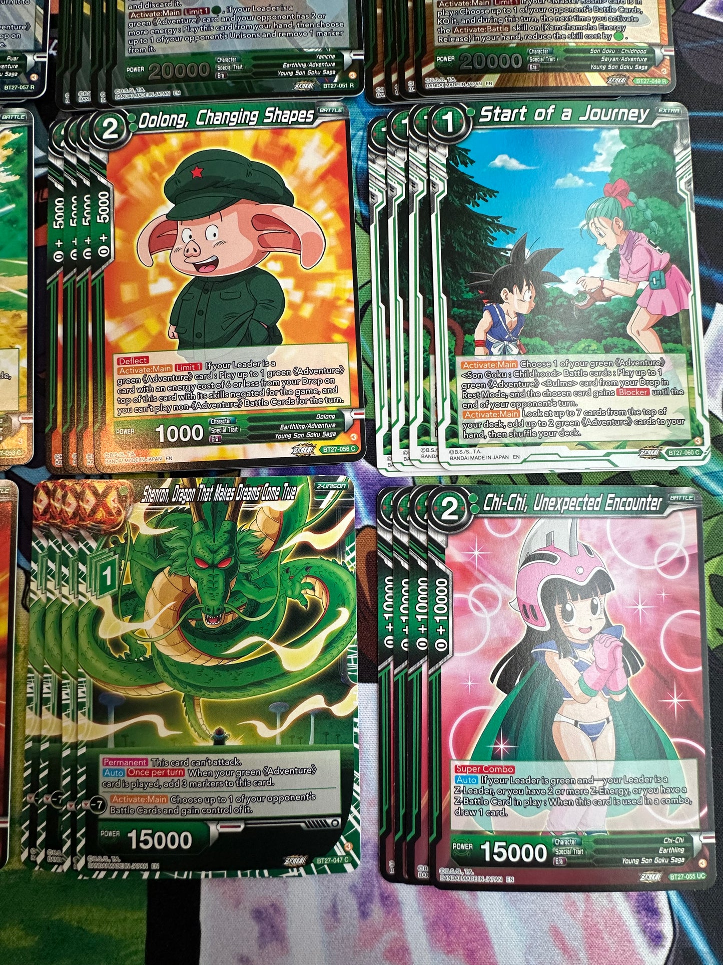Son Goku & Bulma, First Encounter Deck Core C/UC/R BT27 History of Z