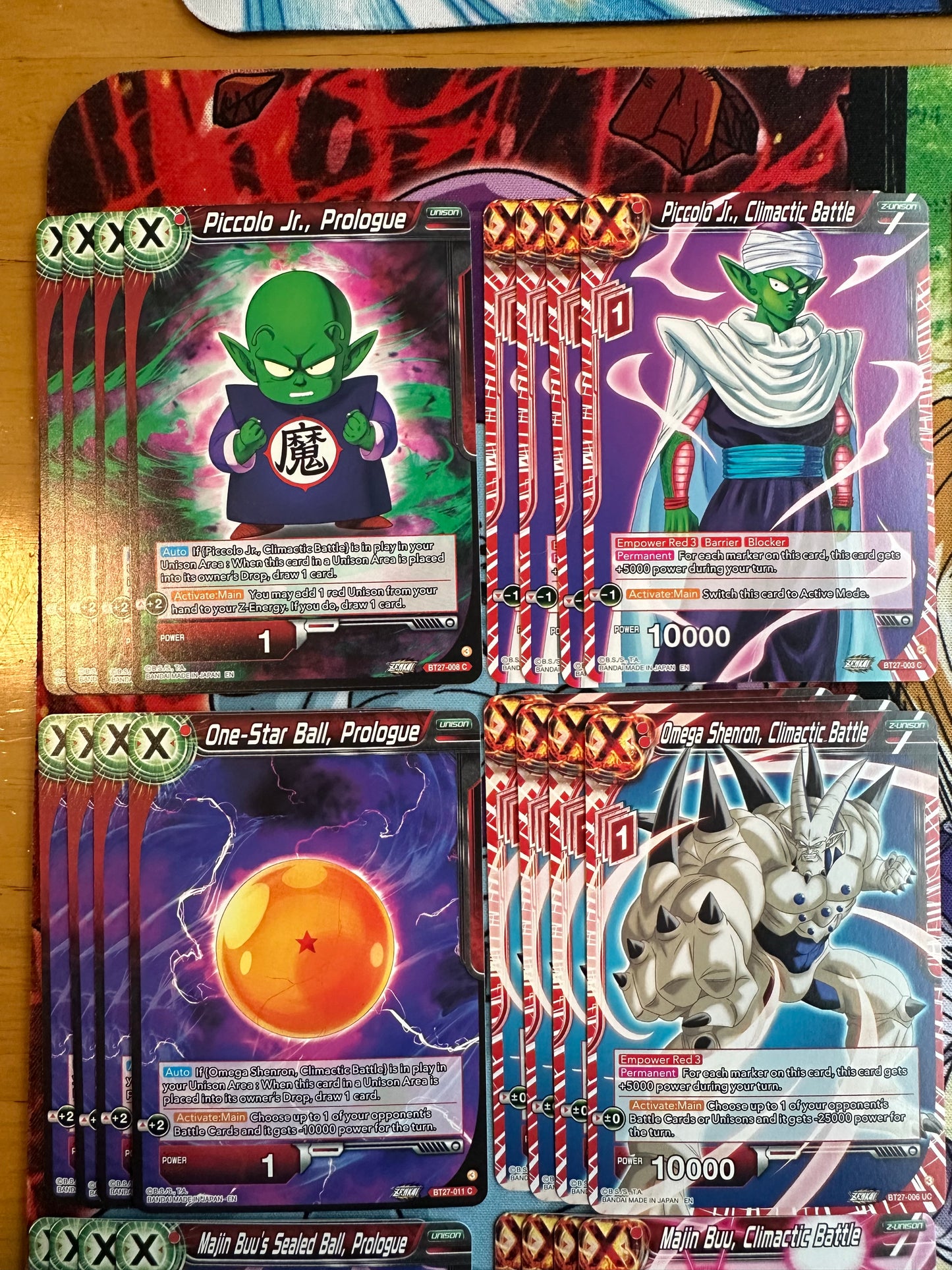 Jiren, Warrior Standing Up for Justice Deck Core C/UC/R BT27 History of Z