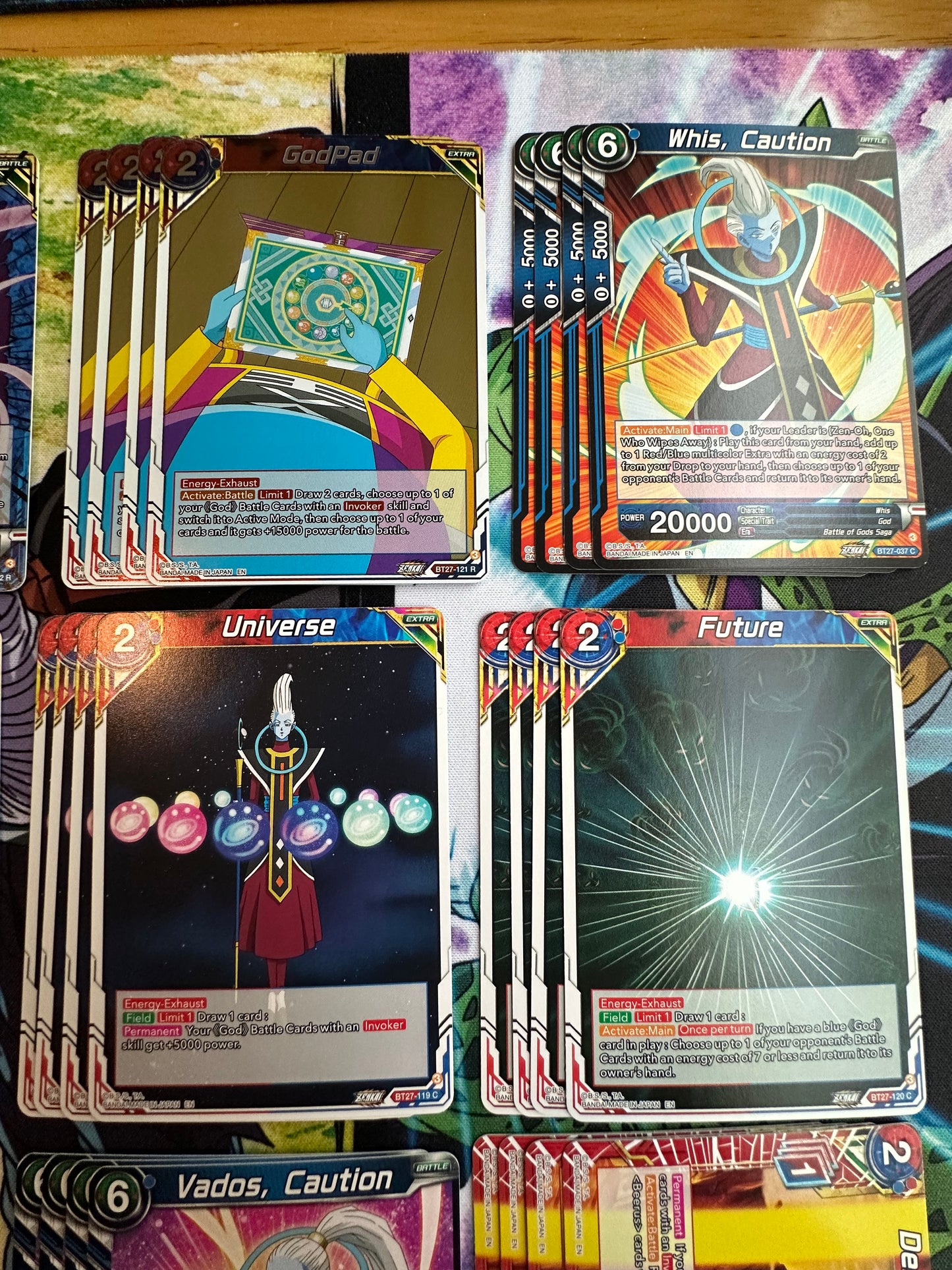 Zen-Oh, One Who Wipes Away Deck Core C/UC/R BT27 History of Z