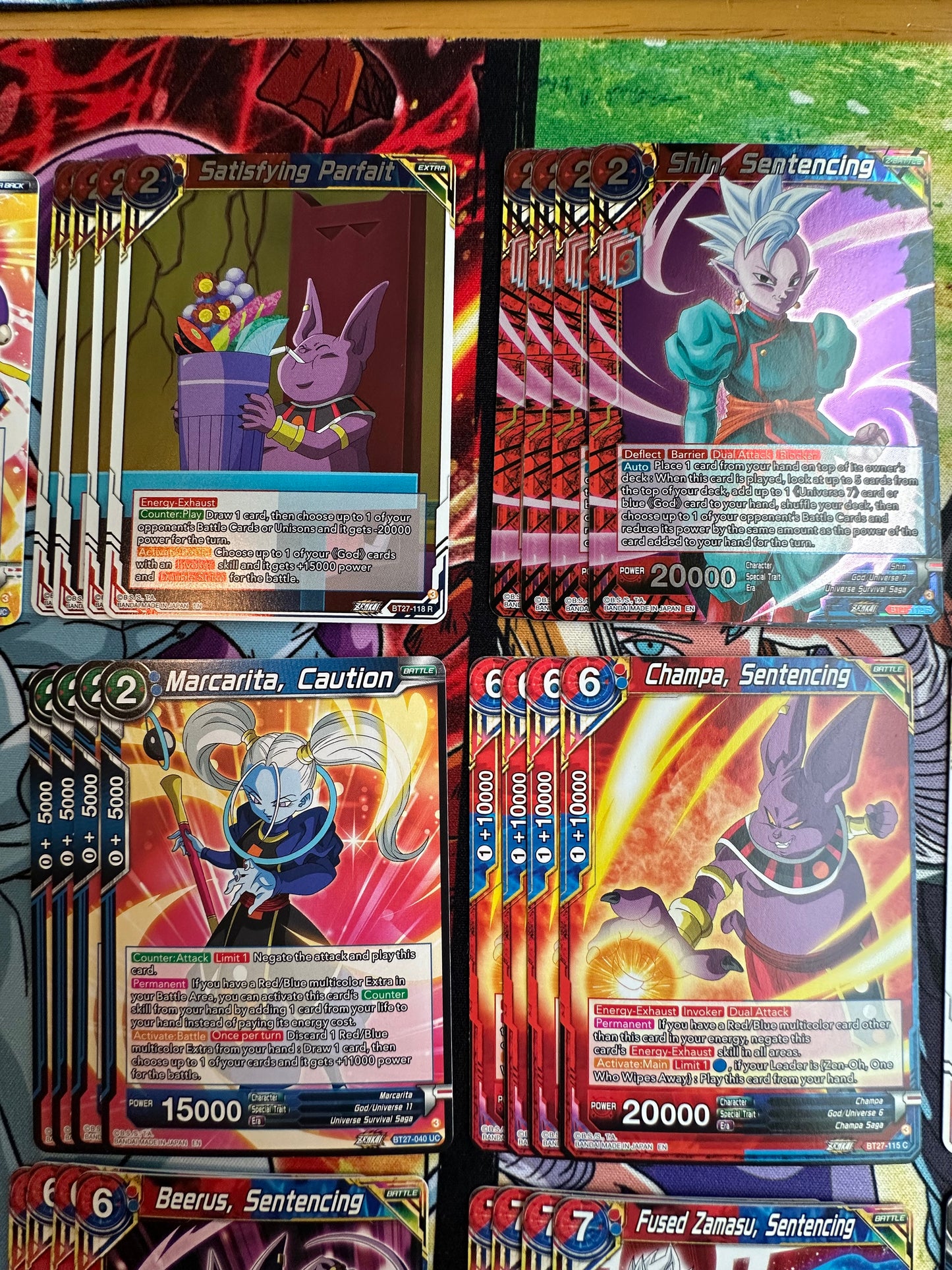 Zen-Oh, One Who Wipes Away Deck Core C/UC/R BT27 History of Z