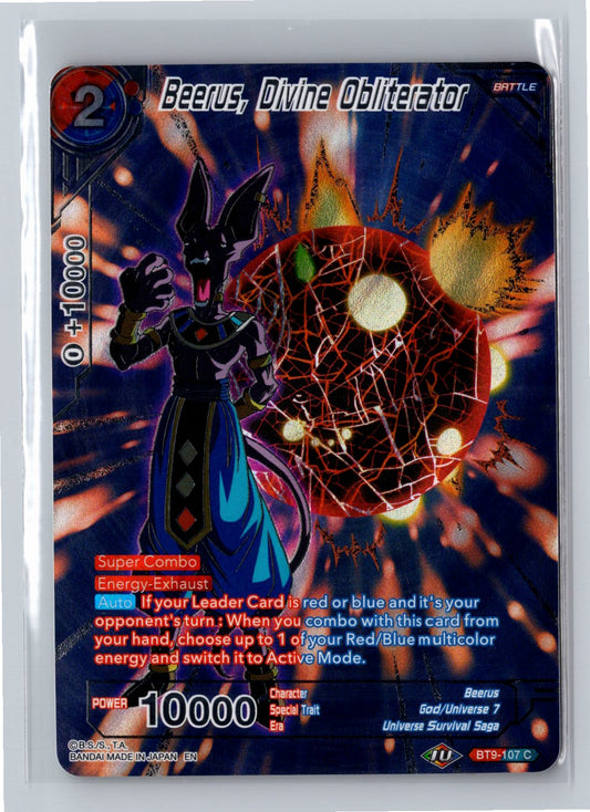 Beerus, Divine Obliterator BT9-107  - Collector's Selection Vol. 2