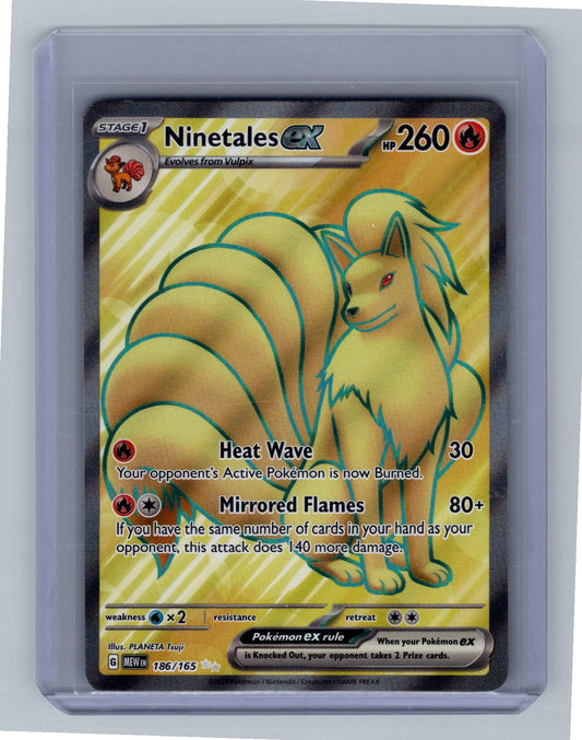 Ninetales ex - 186/165 - SV: Scarlet & Violet 151