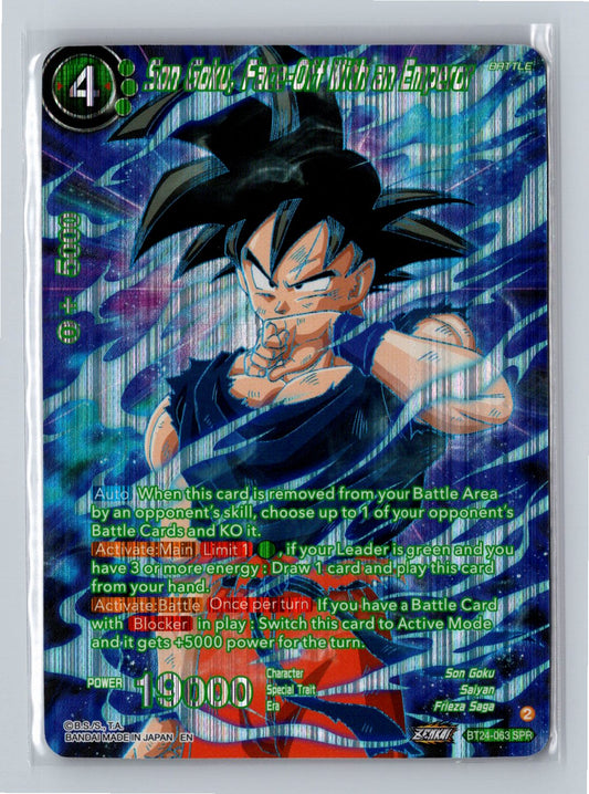 Son Goku, Face-Off With an Emperor (SPR) - Beyond Generations BT24-063