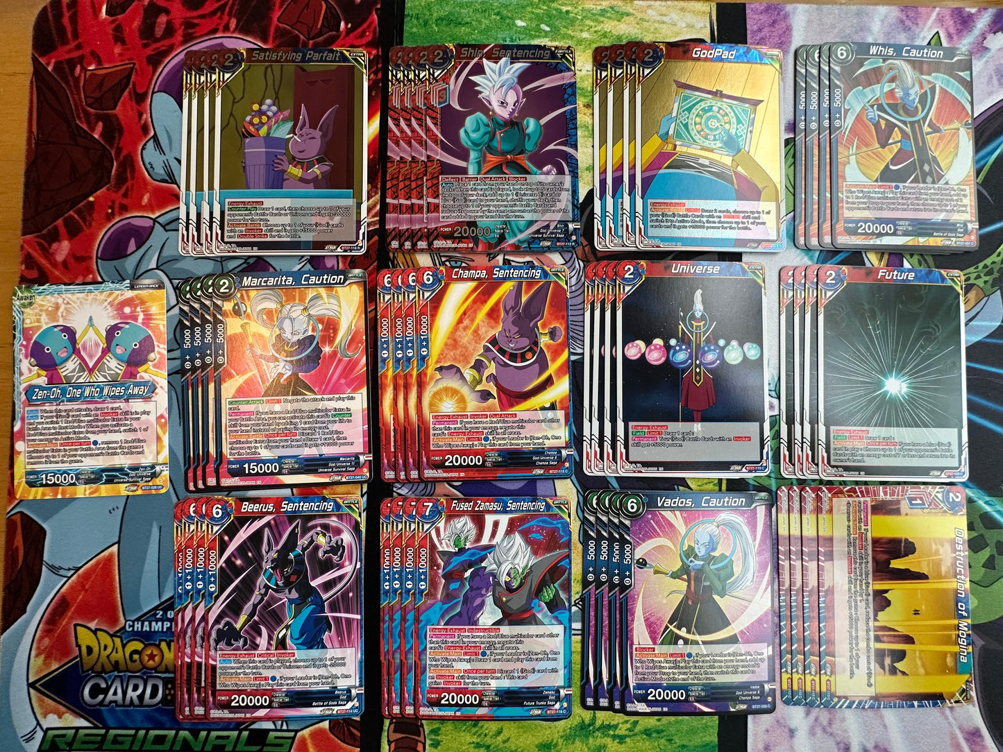 Zen-Oh, One Who Wipes Away Deck Core C/UC/R BT27 History of Z